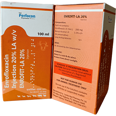 ENROFLOXACIN LA 100 ml INJ