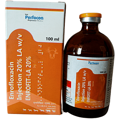 ENROFLOXACIN LA 100 ml INJ